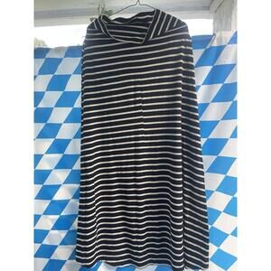 Mossimo Supply Co. Womens Maxi long  Skirt Pull On Geometric  size small stretch